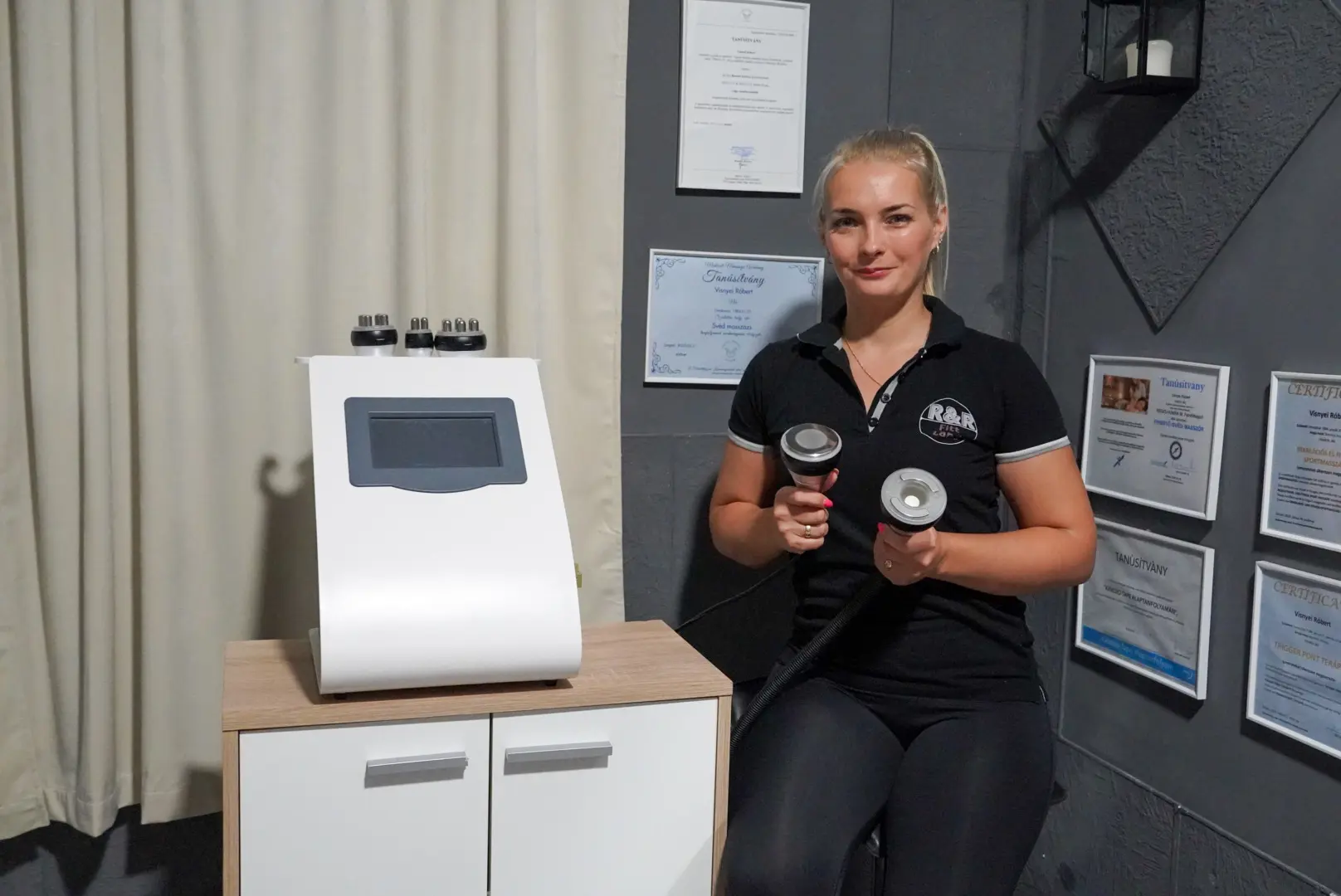 Alakformáló 5in1 gépi testkezelés zsírbontásra és feszesítésre – R&R Fittland